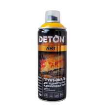 DETON ART - Праймер эмаль - Кадмий сары - Аэрозоль, 520 мл
