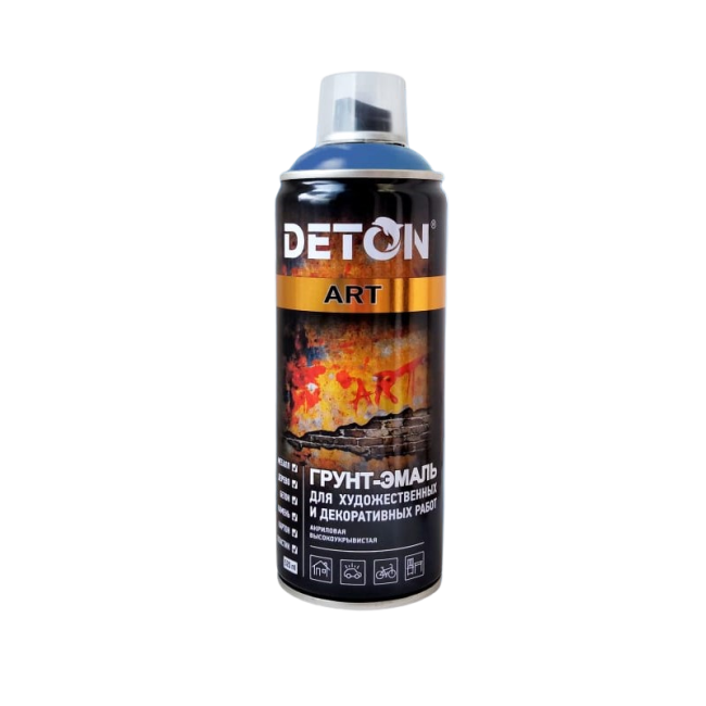 Deton DETON ART - Primer-enamel - Blue - Aerosol, 520 ml DTN-A70681 – buy in Samara | carpaint.kz