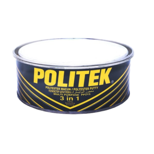 Politek Polyester putty POLITEK 3 IN 1 POLYESTER PUTTY (MINT GREEN) 900 gr PP215-900 – buy in Samara | carpaint.kz