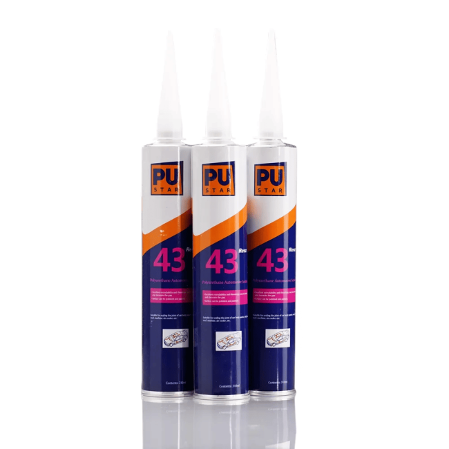 PUStar  Полиуретановый шовный герметик RENZ 43 (Белый)  310 ml RENZ 48-310млW – купить в Самаре | PU Star | carpaint.kz