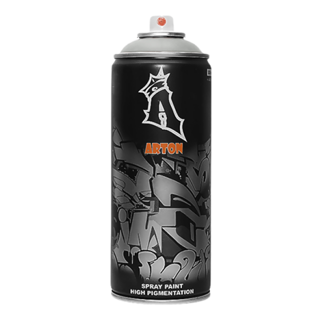 Arton A 704 Aerosol paint for design and artistic works ARTON, Classic Grey, aerosol ART-A07485 – buy in Samara | carpaint.kz