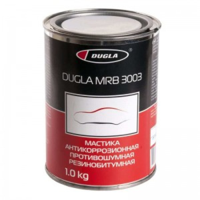 Мастика резина битумная Dugla 1кг D010101 – купить в Самаре | Dugla | carpaint.kz