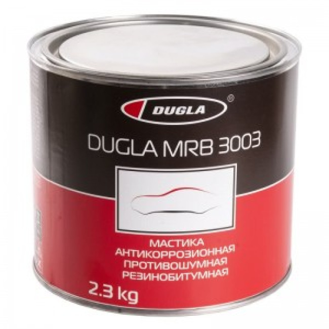 Dugla 杜格拉橡胶沥青胶泥 2.3 千克 D010102 图片 – 萨马拉 | carpaint.kz