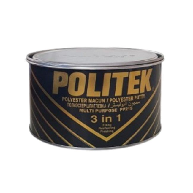 Politek Polyester putty POLITEK 3 IN 1 POLYESTER PUTTY (MINT GREEN) 2500gr PP215-2500 – buy in Samara | carpaint.kz