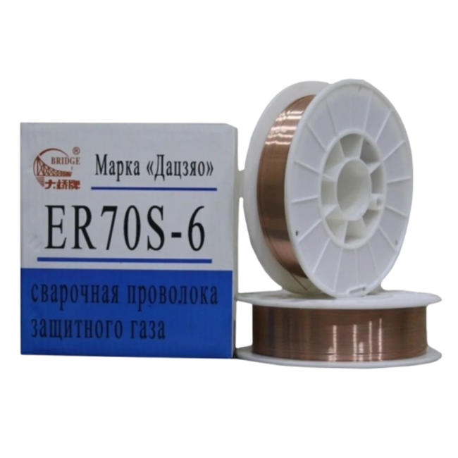 Китай Welding wire copper-plated ER70S-6-0.8mm (10kg) ER70S-6 – buy in Samara | carpaint.kz