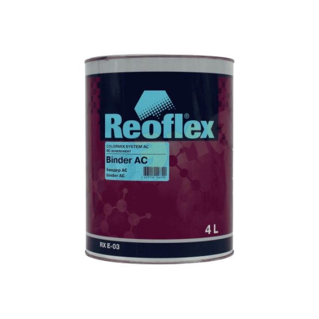 Reoflex Reoflex MIX 丙烯酸搪瓷 4+1 活页夹，4l RX E-03-4+1-4000 图片 – 萨马拉 | carpaint.kz