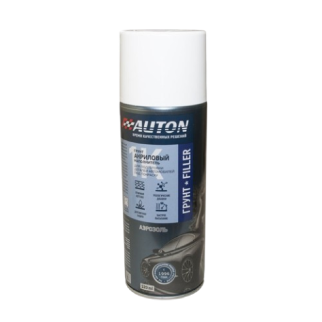 Auton 丙烯酸填充底漆（填料），AUTON，灰色，气雾剂 520 毫升 ATN-A46088 图片 – 萨马拉 | carpaint.kz