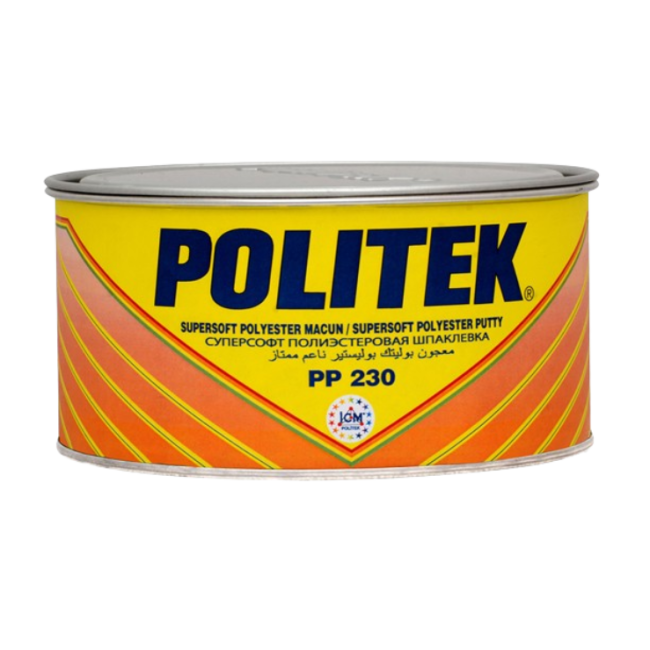 Politek POLITEK Polyester putty supersoft 1800g. PP 230-1800-Super W – buy in Samara | carpaint.kz