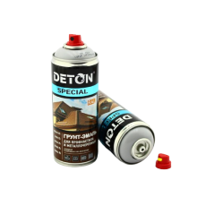 RAL 7004 DETON SPECIAL - Грунт-эмаль для металлочерепицы - Сигнальный серый - Аэрозоль, 520 мл