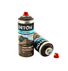 RAL 8017 DETON SPECIAL - Грунт-эмаль для металлочерепицы - Шоколадно-Коричневый - Аэрозоль, 520 мл