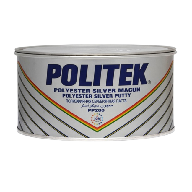 POLITEK Полиэфирная серебрянная паста 1000гр. PP 280-1000 – купить в Самаре | Politek | carpaint.kz