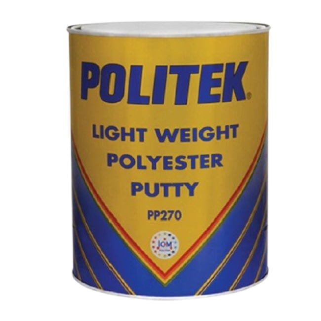 POLITEK Легкая полиэфировая шпаклевка 1л PP 270-1000 – купить в Самаре | Politek | carpaint.kz