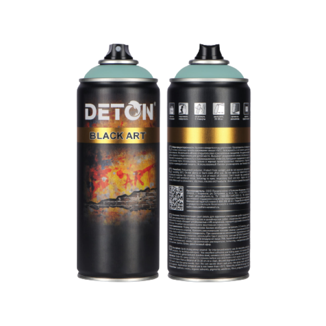 Грунт-эмаль для художественных и декоративных работ DETON ART, Luminouse Green , аэрозоль 520 мл DTN-A07694 – купить в Самаре | Deton | carpaint.kz