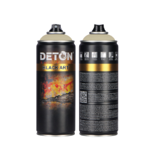 Грунт-эмаль для художественных и декоративных работ DETON ART, Safari brown, аэрозоль 520 мл