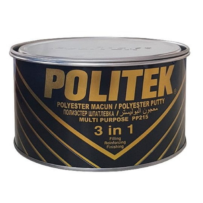 Politek Polyester putty POLITEK 3 IN 1 POLYESTER PUTTY (MINT GREEN) 1800gr PP215-1800 – buy in Samara | carpaint.kz