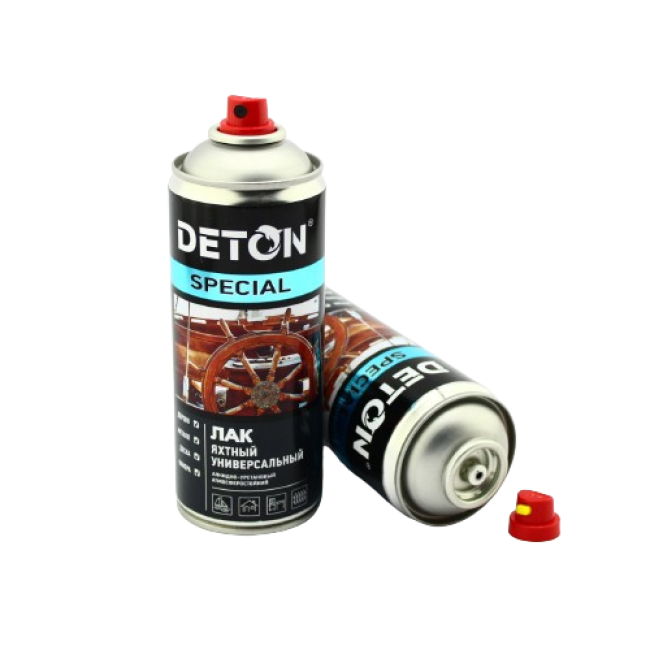 Deton DETON SPECIAL - Yacht Varnish - Silky Matte - Aerosol, 520 ml DTN-A07305 – buy in Samara | carpaint.kz