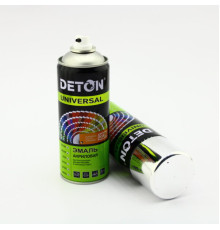 U9021 Аэрозольная краска «Deton Universal» цвет Хром, глянцевая, акриловая, 520 мл «Детон»