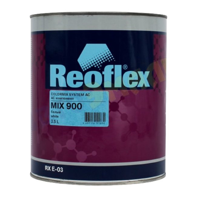 Reoflex 900 MIX 丙烯酸搪瓷 4+1，白色，3.5l RX E-03-900-3500 图片 – 萨马拉 | carpaint.kz