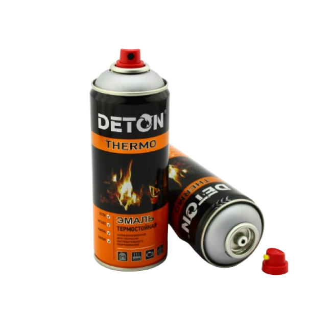 Deton DETON THERMO - 耐热瓷釉 - 红色 - 气雾剂，520 毫升 DTN-A70788 图片 – 萨马拉 | carpaint.kz