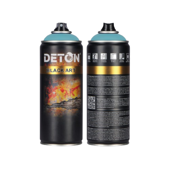 Deton DETON ART - 珐琅底漆 - 雨蓝 - 气雾剂，520 毫升 DTN-A07699 图片 – 萨马拉 | carpaint.kz
