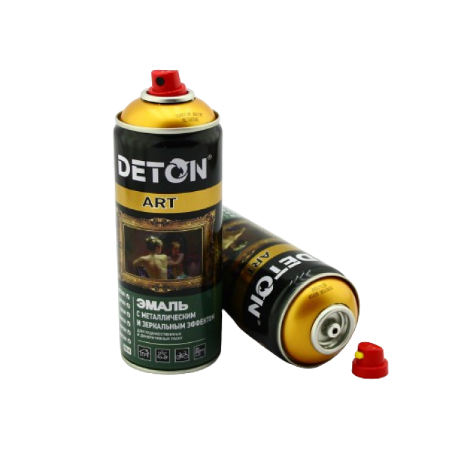Deton DETON ART - 金属珐琅 - 金色装饰 - 气雾剂，520 毫升 DTN-A70735 图片 – 萨马拉 | carpaint.kz