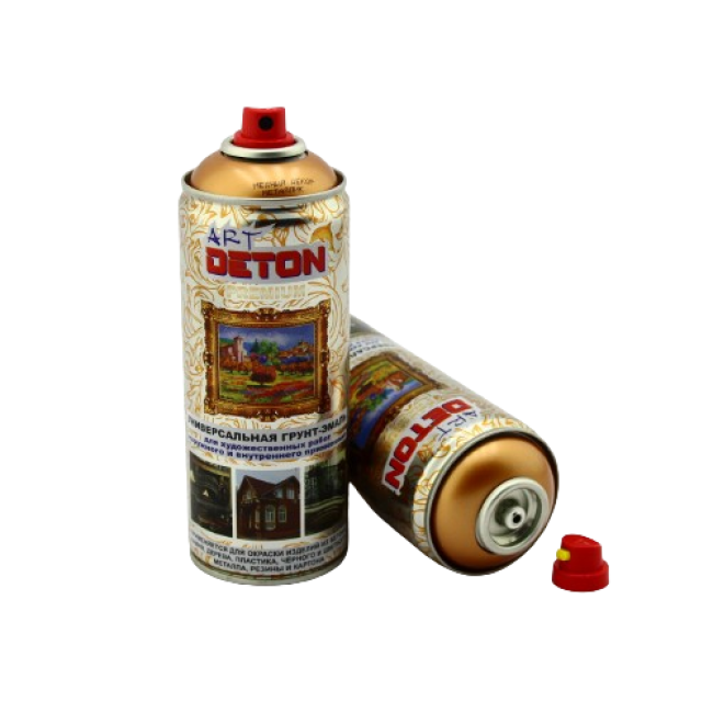 Deton DETON ART - 金属珐琅 - 铜装饰 - 气雾剂，520 毫升 DTN-A70279 图片 – 萨马拉 | carpaint.kz