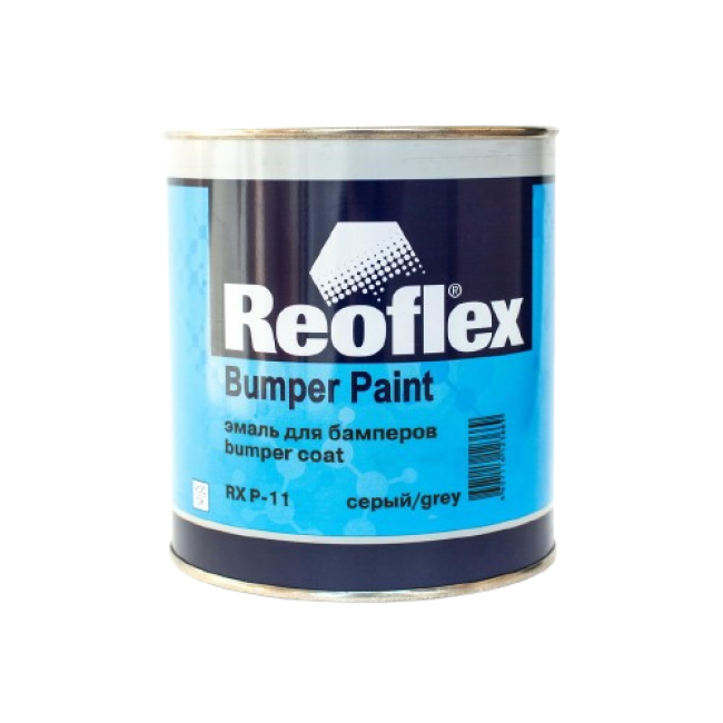 Reoflex Reoflex 1K Enamel for bumpers Graphite, 750 ml RX P-011(Г)-750 – buy in Samara | carpaint.kz