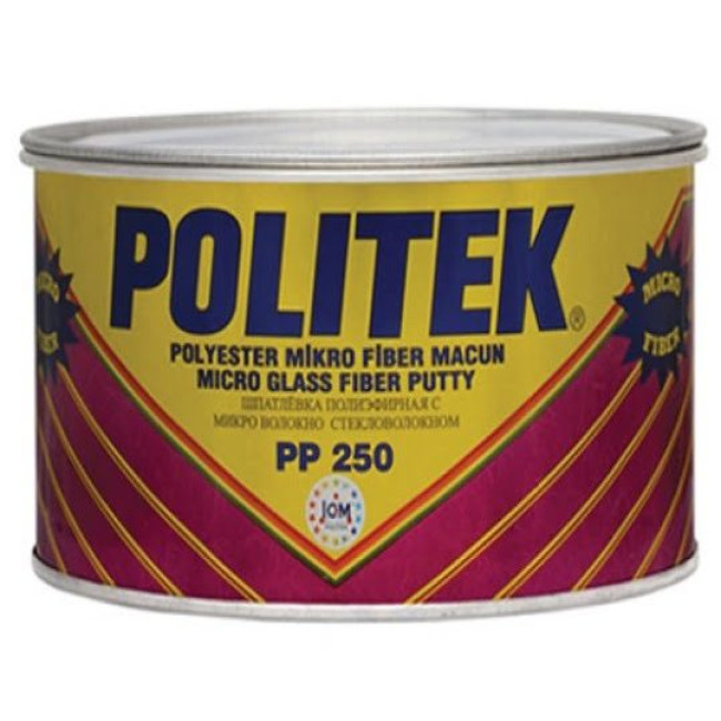 POLITEK Полиэфирная шпаклевка со стекловолокном Micro-Glass-Fiber 1800гр. PP 250-1800 – купить в Самаре | Politek | carpaint.kz