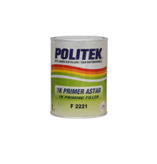 POLITEK 1K 底漆白色底漆填料 1l。