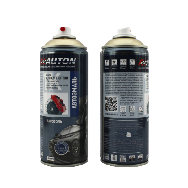 Auton Enamel for calipers AUTON, Silver, aerosol 520 ml ATN-A07647 – buy in Samara | carpaint.kz