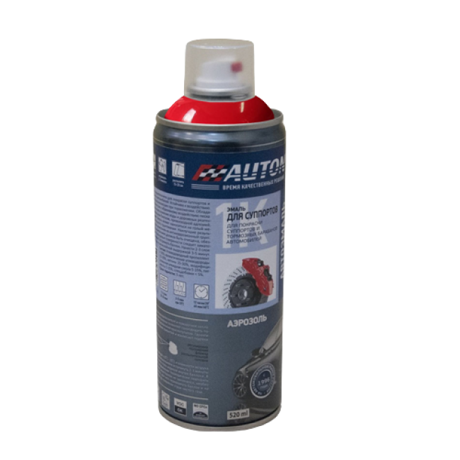 Auton Enamel for calipers AUTON, Red, aerosol 520 ml ATN-A07646 – buy in Samara | carpaint.kz