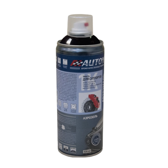 Auton Enamel for calipers AUTON, Black, aerosol 520 ml ATN-A07649 – buy in Samara | carpaint.kz