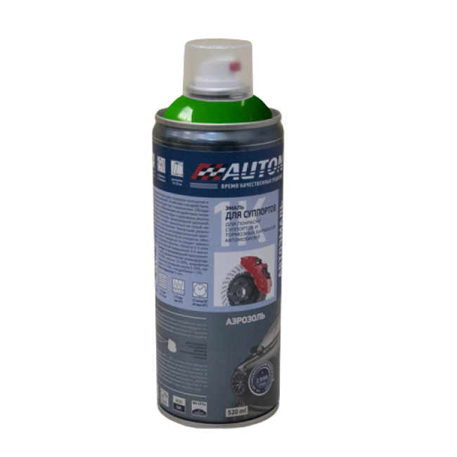 Auton Enamel for calipers AUTON, Green, aerosol 520 ml ATN-A07644 – buy in Samara | carpaint.kz