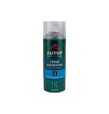 AUTOP No. 3 - 塑料底漆填充剂 - 灰色 - 气雾剂，520 毫升