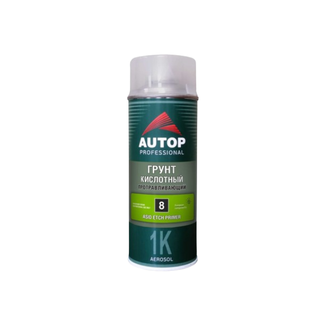 Autop AUTOP No. 8 - 酸蚀底漆 - 绿色 - 气雾剂，520 毫升 ATP-A07521 图片 – 萨马拉 | carpaint.kz