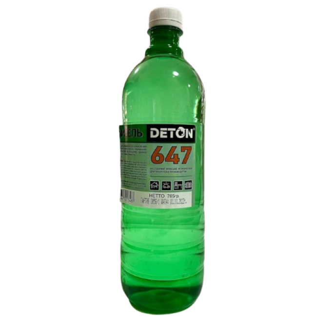 Deton DETON 646 溶剂，1l DTN-S70170 图片 – 萨马拉 | carpaint.kz