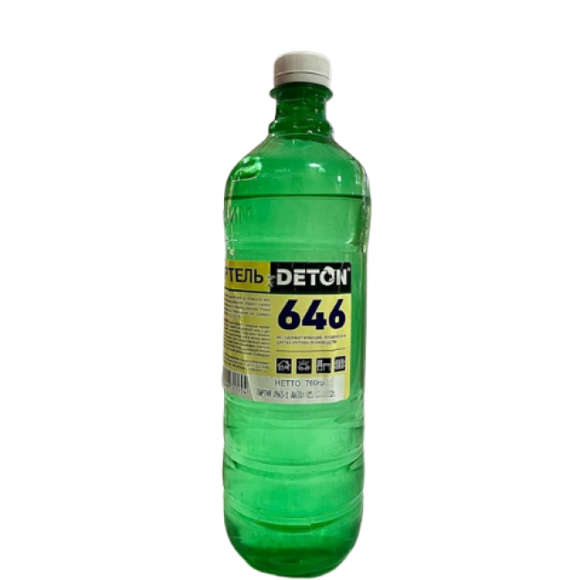 Deton DETON 646 溶剂，1l DTN-S70170 图片 – 萨马拉 | carpaint.kz