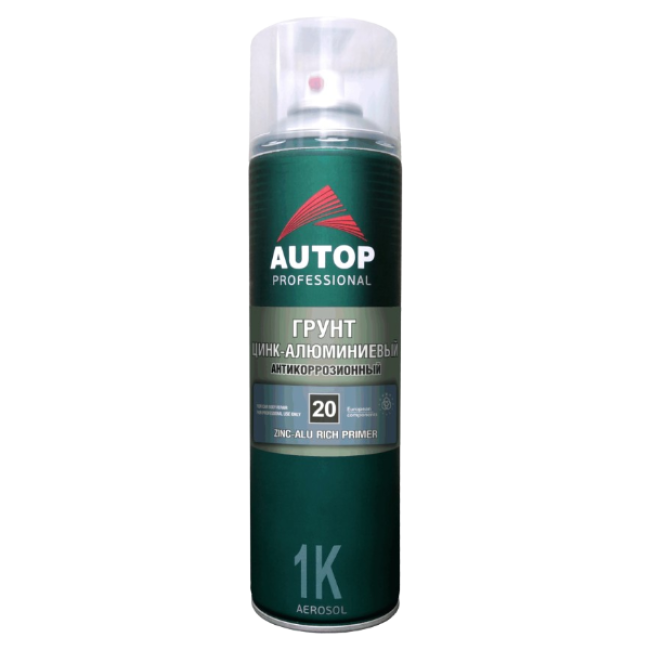 Autop AUTOP No. 20 - 锌铝防腐底漆 - 银色 - 气雾剂，650 毫升 АТР-А07815 图片 – 萨马拉 | carpaint.kz
