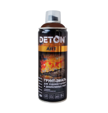 DETON ART - Primer-enamel - Dark chocolate - Aerosol, 520 ml