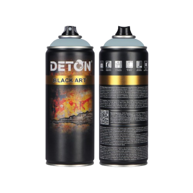 DETON ART - Грунт-эмаль - Barceloneta Blue - Аэрозоль, 520 мл DTN-A07683 – купить в Самаре | Deton | carpaint.kz