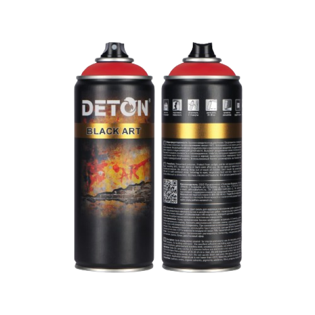 DETON ART - Грунт-эмаль - Code Red - Аэрозоль, 520 мл DTN-A07686 – купить в Самаре | Deton | carpaint.kz
