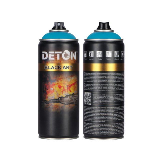 Deton DETON ART - Primer enamel - Light Blue - Aerosol, 520 ml DTN-A07693 – buy in Samara | carpaint.kz