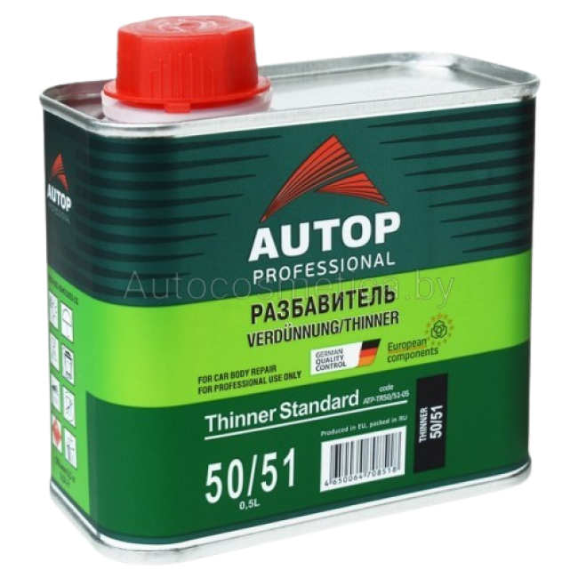 Autop AUTOP 50/51 - Acrylic Standard Thinner - Can, 0.5l ATP-TR50/51-05 – buy in Samara | carpaint.kz