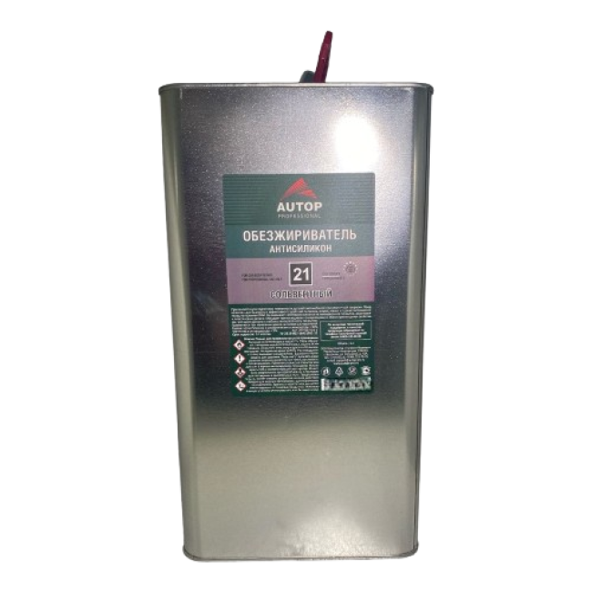 Autop AUTOP No. 21 - 溶剂型抗硅除油剂 - 罐装，5 升 ATP-S07796-5 图片 – 萨马拉 | carpaint.kz